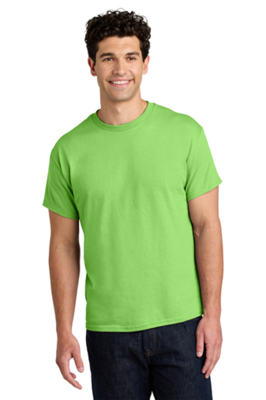 Gildan® Heavy Cotton Crewneck Short Sleeve T-Shirt 5.3 oz 100% Cotton Classic Fit Durable Everyday Blank Tee